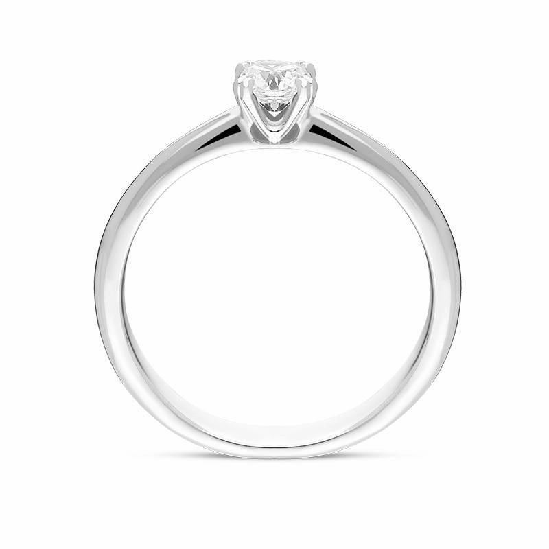 Platinum Brilliant Cut 0.31ct Diamond Solitaire Ring
