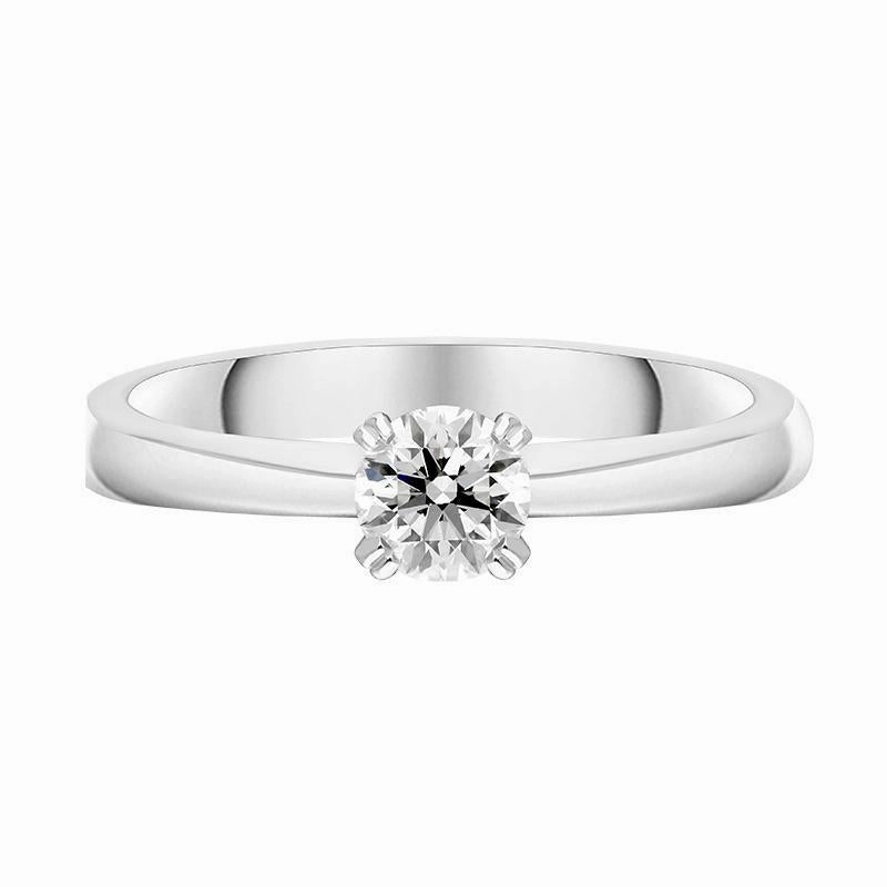 Platinum Brilliant Cut 0.40ct Diamond Solitaire Ring