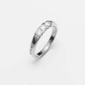 Ponte Vecchio Ring White Gold And Diamond
