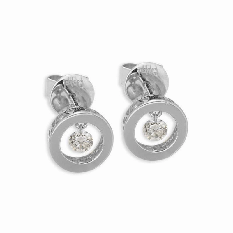 Ponte Vecchio Vega 18ct White Gold 0.30ct Diamond Stud Earrings