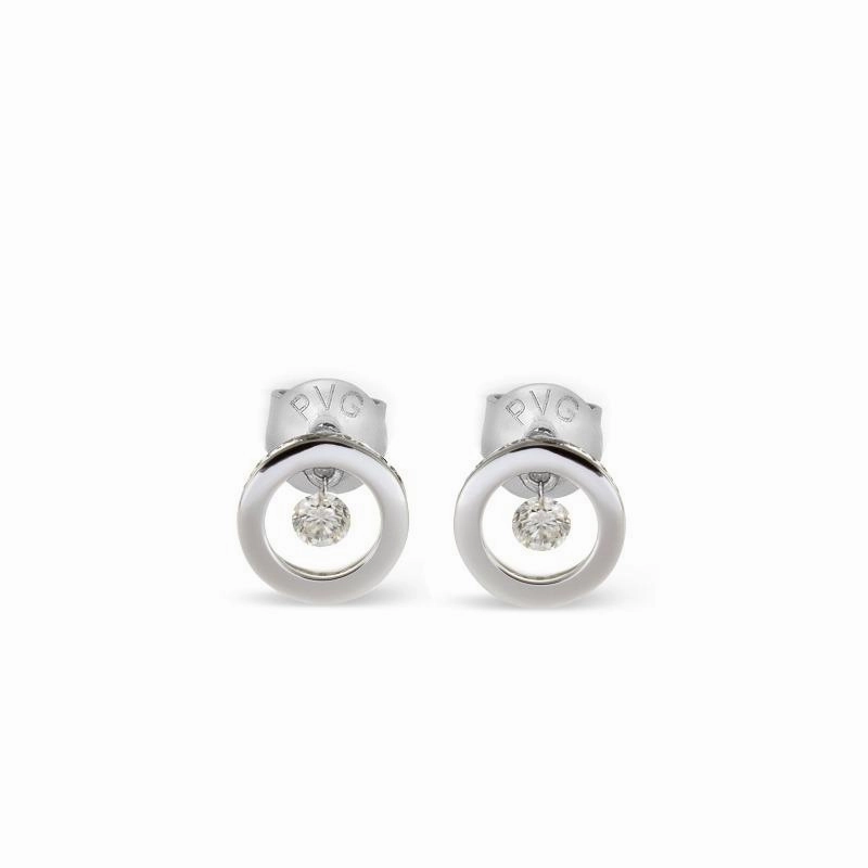 Ponte Vecchio Vega 18ct White Gold 0.30ct Diamond Stud Earrings