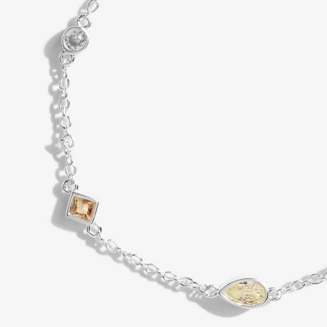 Radiant Treasures Gems Silver 18cm   3cm Bracelet 5837