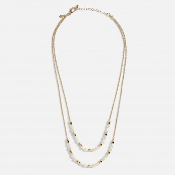 Riviera Rice Pearl Layer Necklace 5163