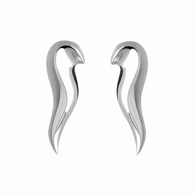 Sarah Jordan Sterling Silver Double Hot Rod Cufflink