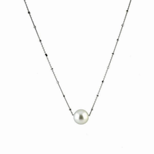 Schoeffel Catwalk Silver Pearl Necklace