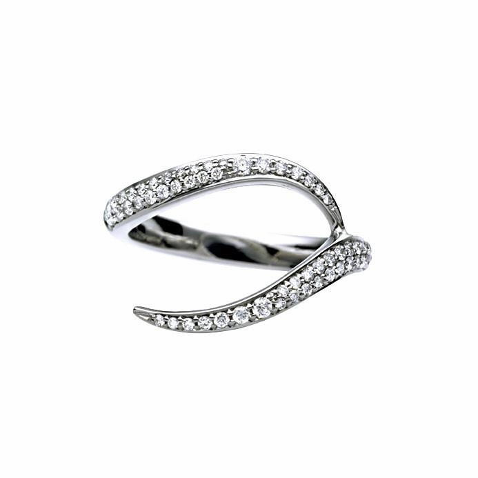 Shaun Leane Entwined 18ct White Gold 0.37ct Diamond Ariana Wedding Ring