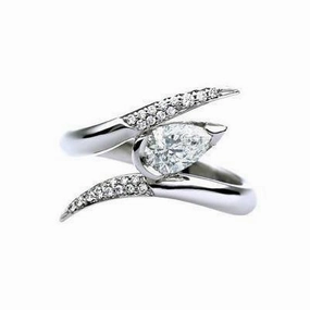 Shaun Leane Entwined Platinum 0.50ct Diamond Ariana Engagement Ring