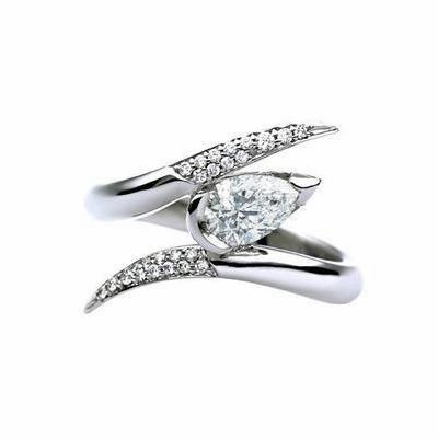 Shaun Leane Entwined Platinum 0.50ct Diamond Ariana Engagement Ring
