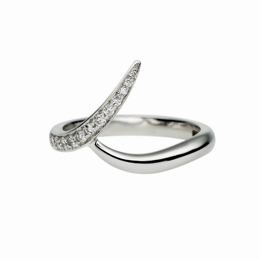Shaun Leane Entwined Platinum 0.50ct Diamond Outward Wedding Ring