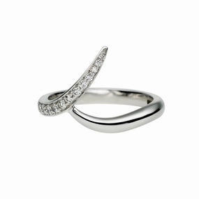 Shaun Leane Entwined Platinum 0.50ct Diamond Outward Wedding Ring