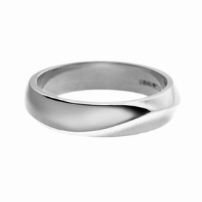 Shaun Leane Entwined Platinum Wide Vine Wedding Ring