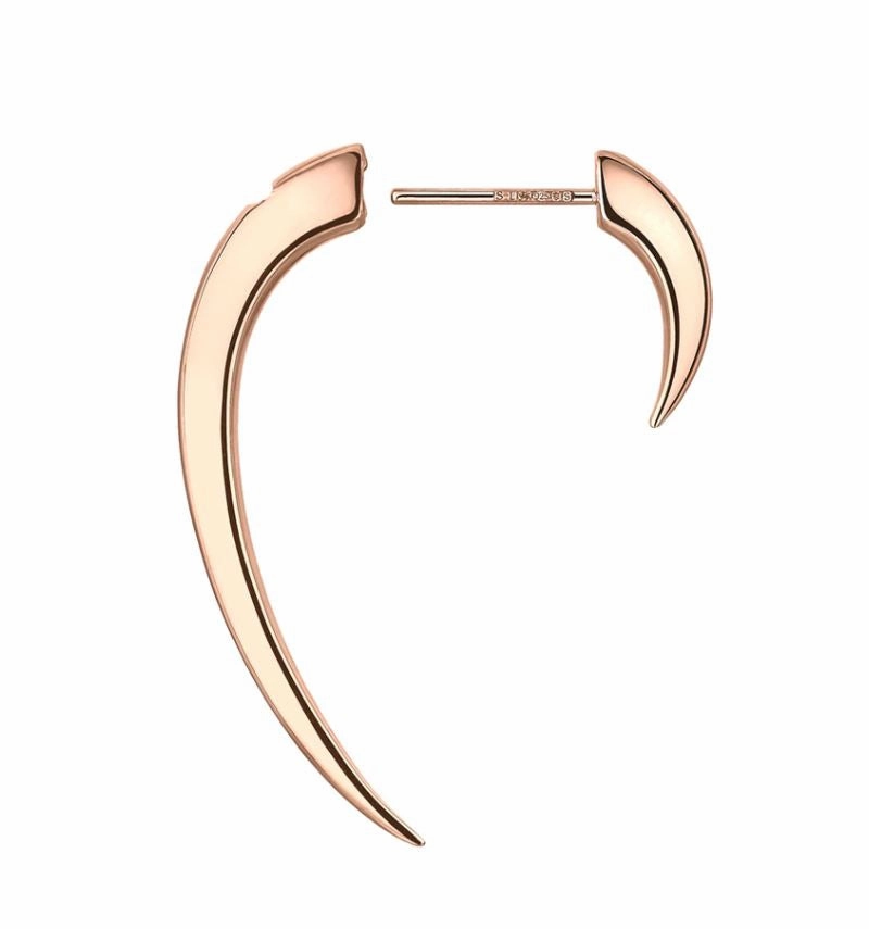 Shaun Leane Hook 18ct Rose Gold Plated Sterling Silver Size 1 Earrings D