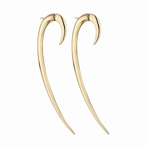 Shaun Leane Hook 18ct Yellow Gold Plated Sterling Silver Size 3 Earrings