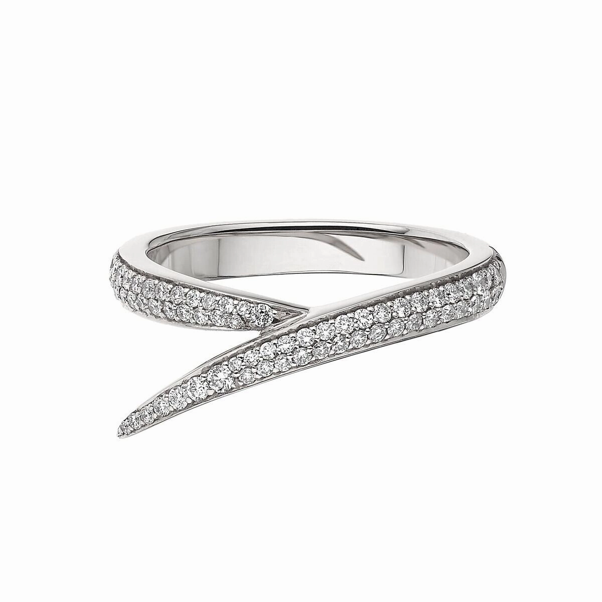 Shaun Leane Interlocking 18ct Gold and Diamond Ring Set