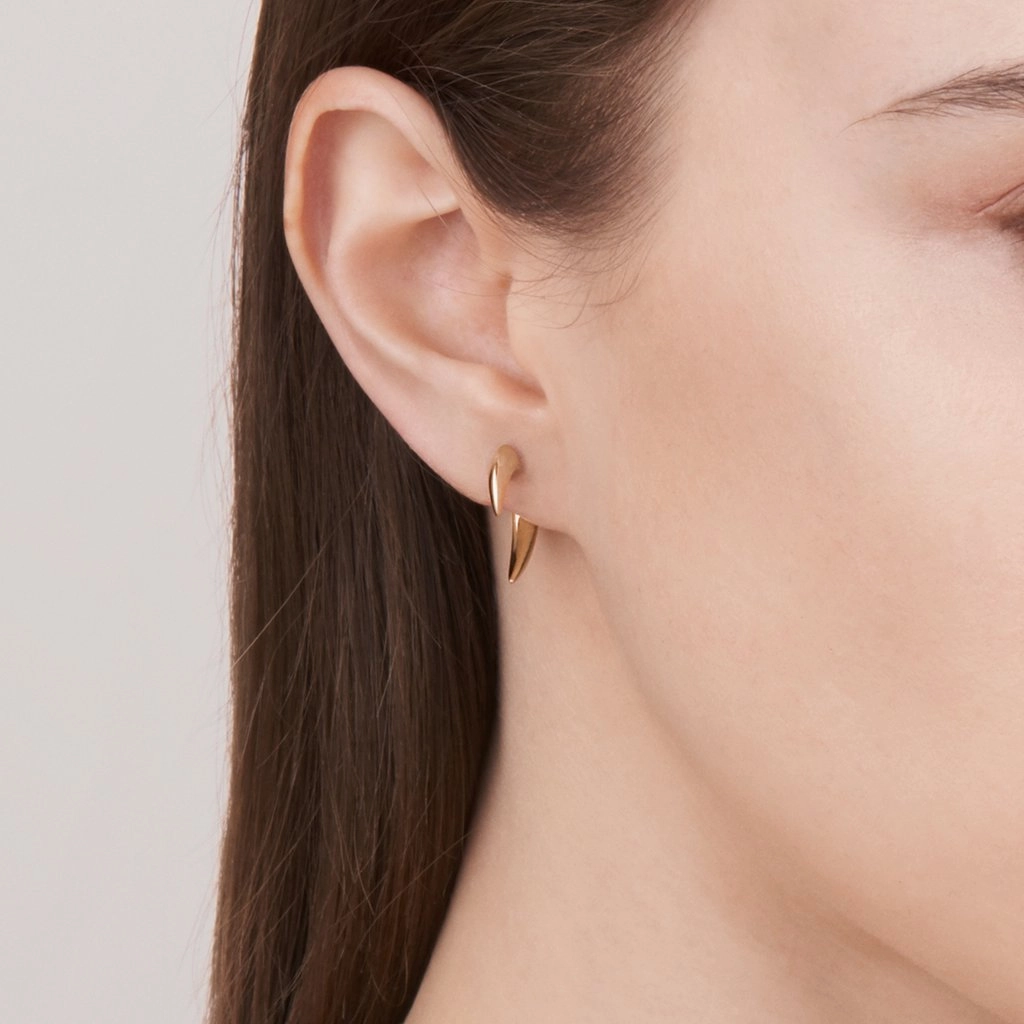 Shaun Leane Mini Talon 18ct Yellow Gold Plated Sterling Silver Earrings