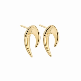 Shaun Leane Mini Talon 18ct Yellow Gold Plated Sterling Silver Earrings
