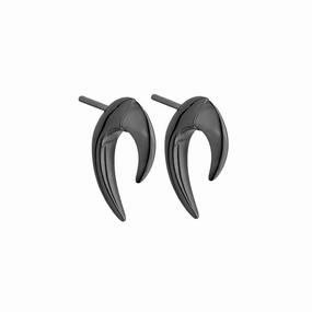 Shaun Leane Mini Talon Sterling Silver Black Rhodium Earrings