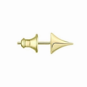 Shaun Leane Rose Thorn Single 18ct Yellow Gold Plated Sterling Silver Large Stud Earring
