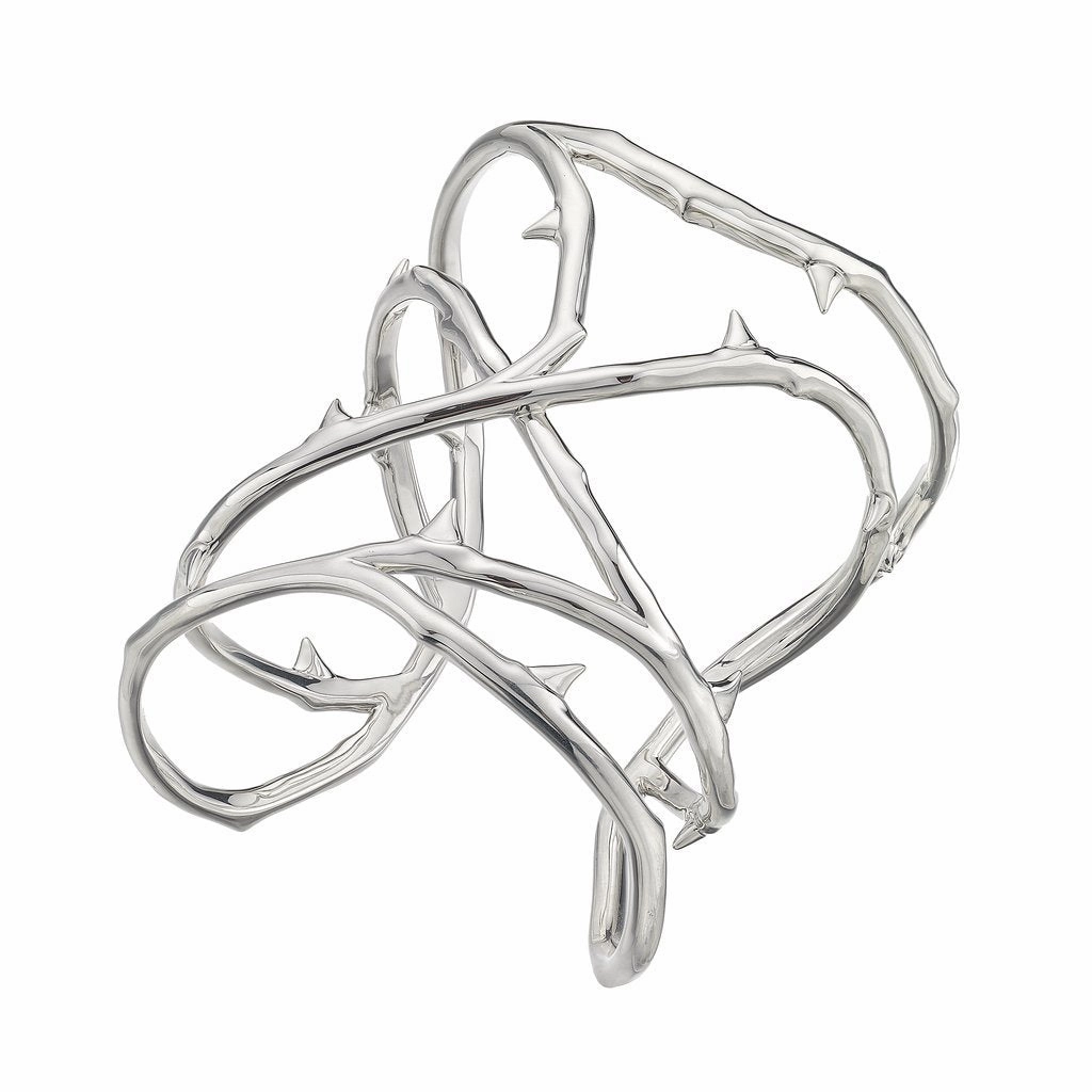 Shaun Leane Rose Thorn Sterling Silver Cuff
