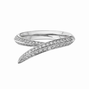 Shaun Leane Sabre 18ct White Gold 0.57ct Diamond Interlocking Ring