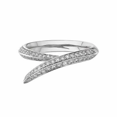 Shaun Leane Sabre 18ct White Gold 0.57ct Diamond Interlocking Ring
