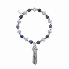 Silver Compassion Sodalite Bracelet SBSBB598