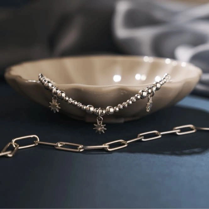 Silver Illuminating Energy Bracelet SBFB3356