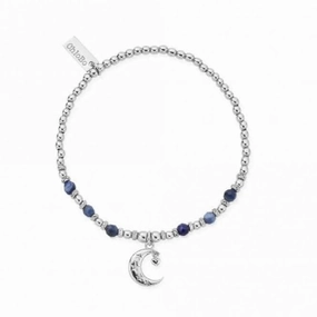 Silver Love By The Moon Sodalite Bracelet SBSFR3346