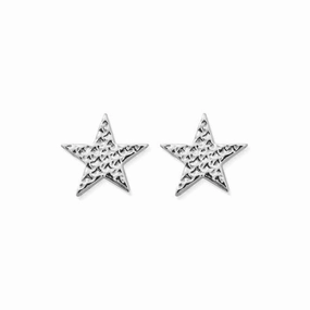 Sparkle Star Stud Earrings SEST3077