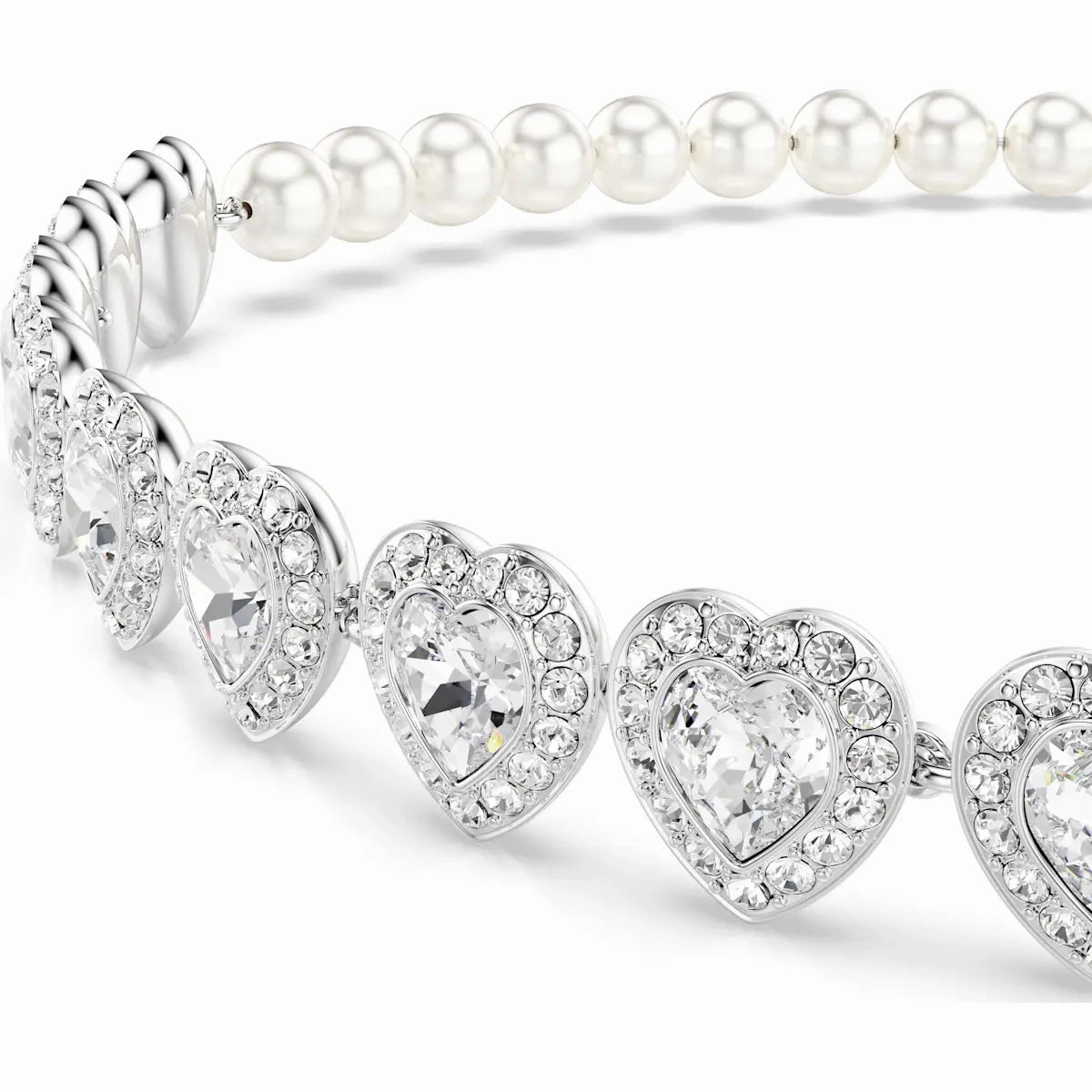 SS25 Capsule: Angelic Pave Heart & Pearl CRY/RHS Choker