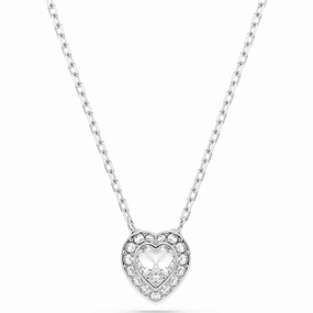 SS25 Capsule: Angelic Pave Heart CRY/RHS Necklace & Earring