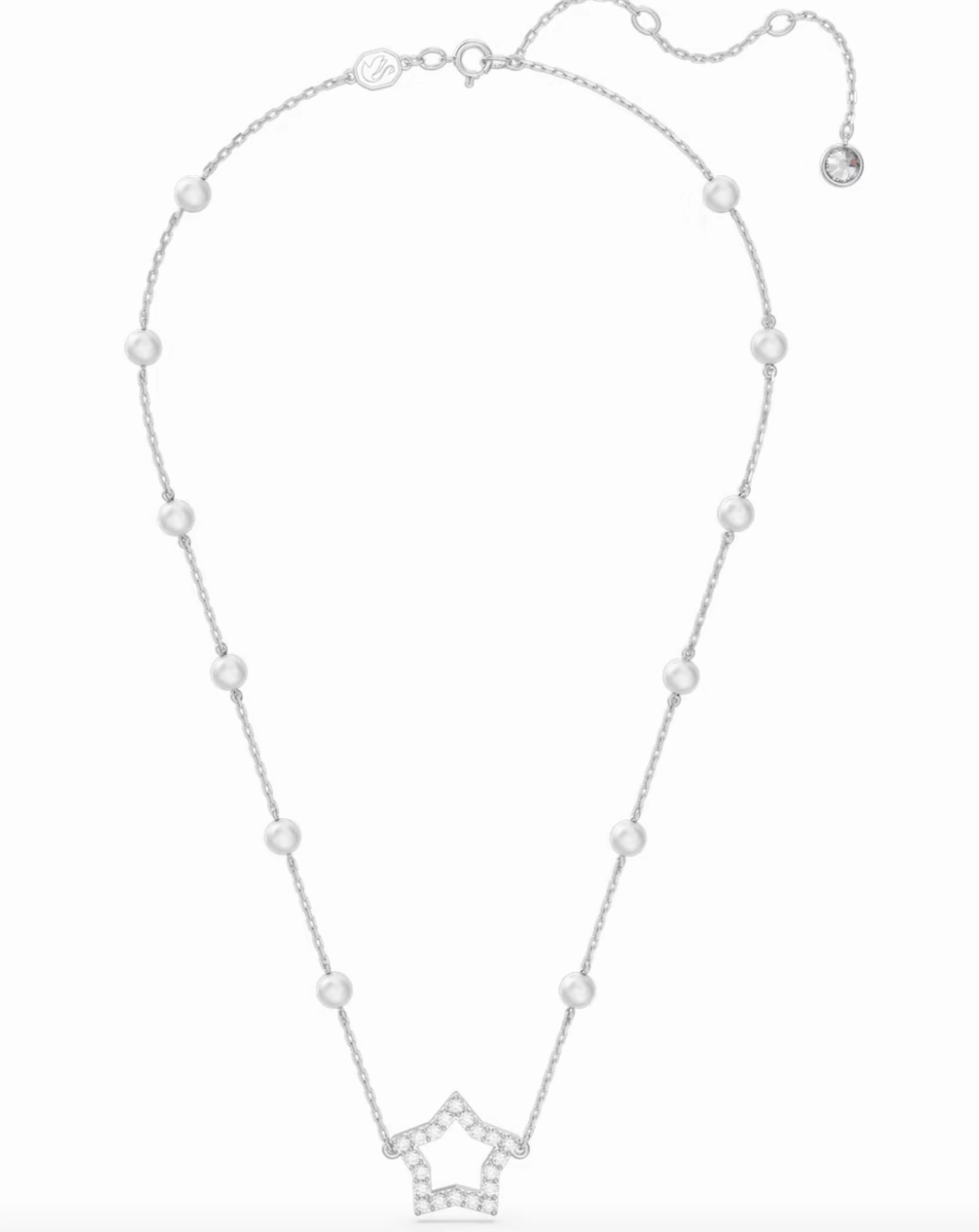 Stella Crystal Pearls & Star Necklace