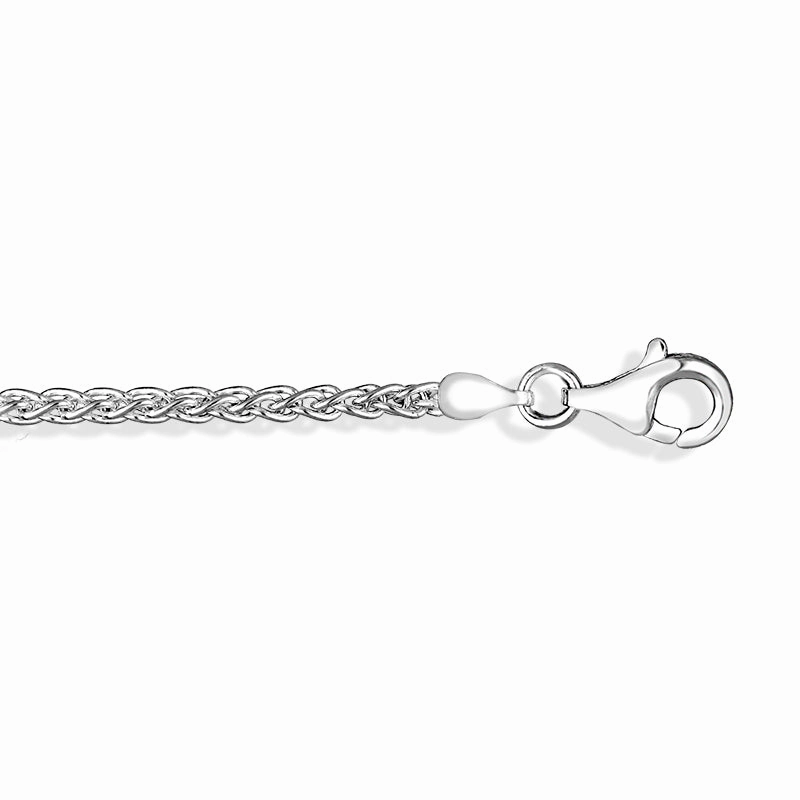 Sterling Silver 16 Inch Spiga Chain