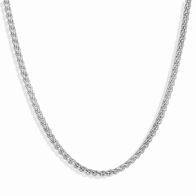 Sterling Silver 16 Inch Spiga Chain