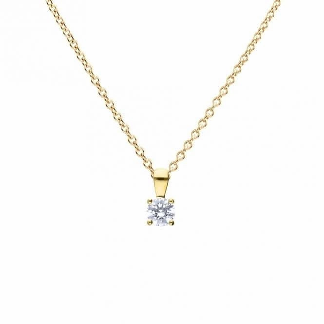 Sterling Silver Clear Cubic Zirconia Pendant P5393