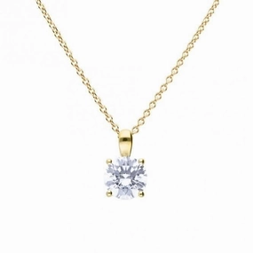 Sterling Silver Clear Cubic Zirconia Pendant P5396