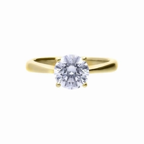 Sterling Silver Clear Cubic Zirconia Ring R3868