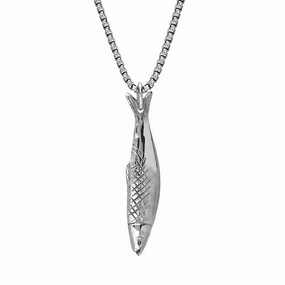 Sterling Silver Emma Stothard Silver Darling Small Single Pendant