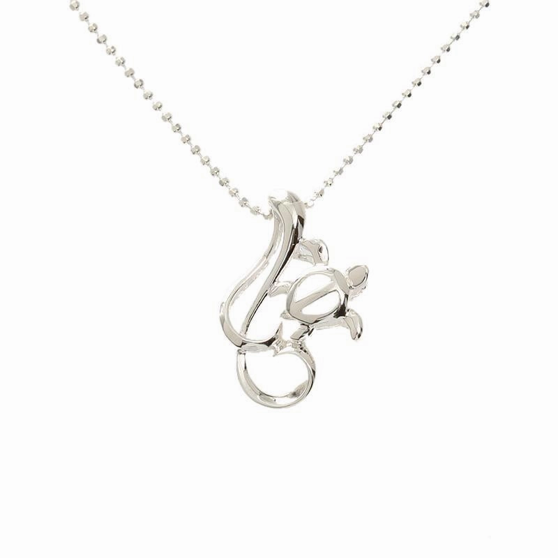 Sterling Silver Honu (Hawaiian Turtle) Pendant (Chain Sold Separately)