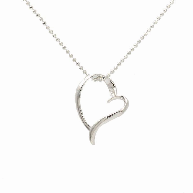 Sterling Silver Plain Heart Pendant (S/M/L) (Chain Sold Separately)