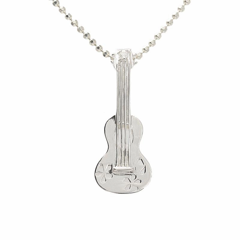 Sterling Silver Ukulele Pendant (Chain Sold Separately)