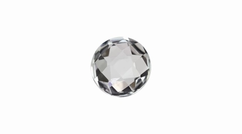 STOW Birthstone Charm - April - White Topaz