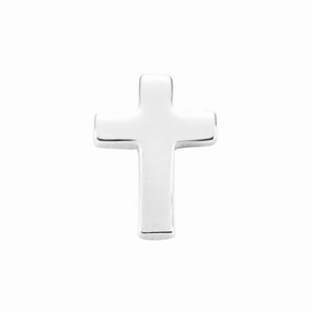 STOW Cross (Faith) Charm - Silver