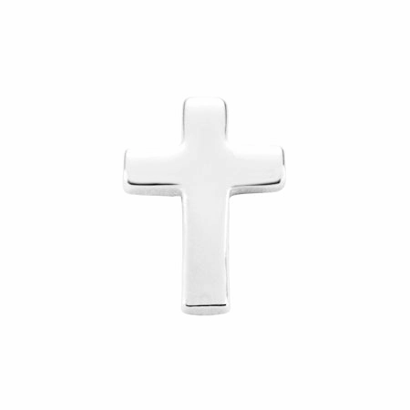 STOW Cross (Faith) Charm - Silver