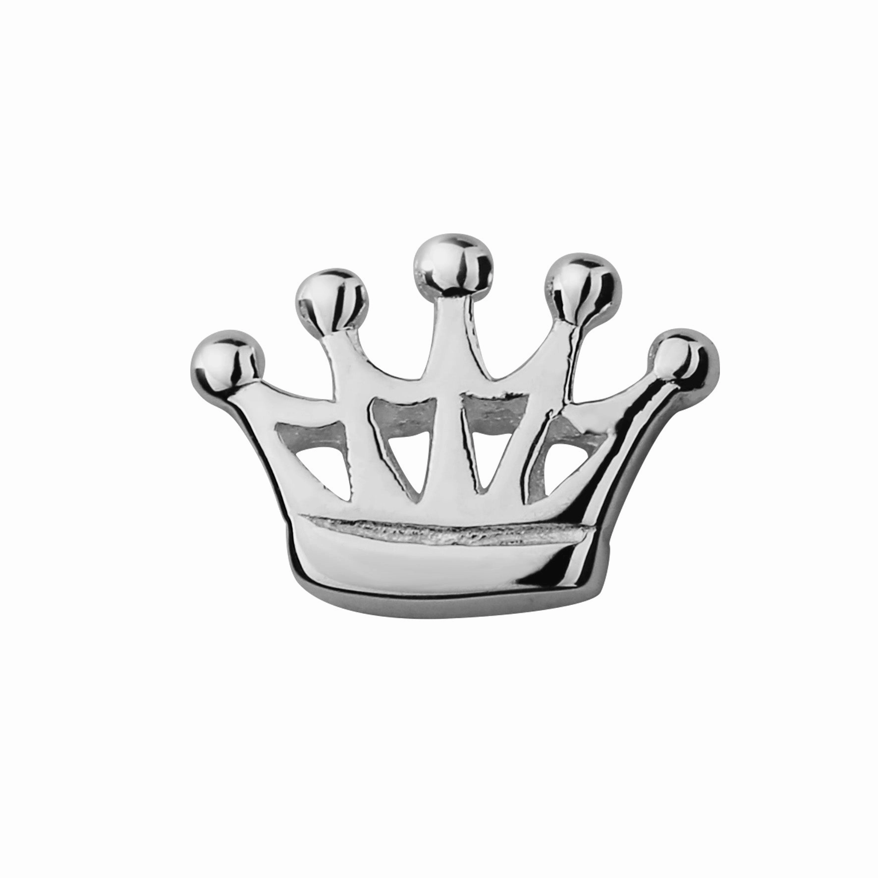 STOW Crown (Queen) Charm - Sterling Silver