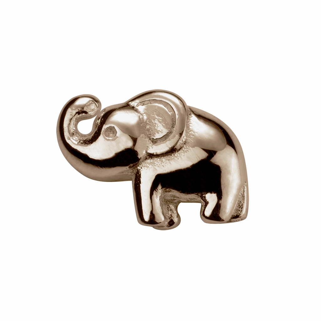 STOW Elephant (Success) Charm - 9ct Rose Gold