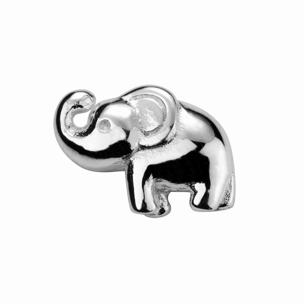 STOW Elephant (Success) Charm - Sterling Silver