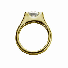 STOW Eternity Ring (Romance) Charm - 9ct Yellow Gold
