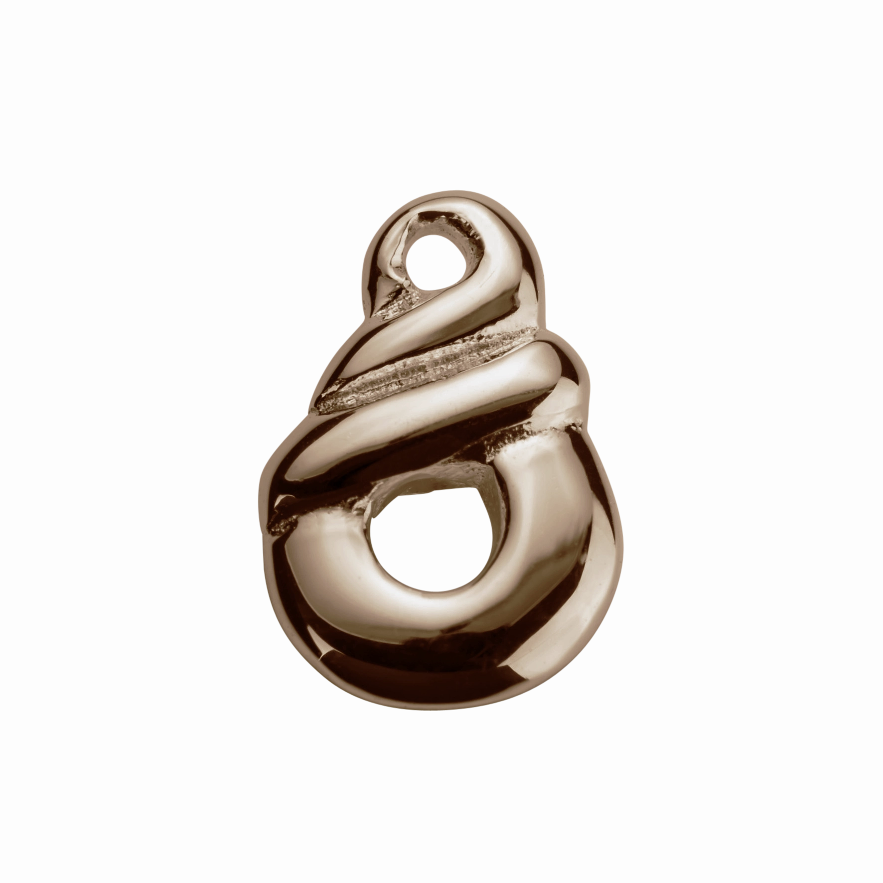 STOW Eternity Twist (Together Forever) Charm - 9ct Rose Gold