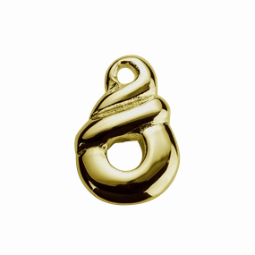 STOW Eternity Twist (Together Forever) Charm - 9ct Yellow Gold